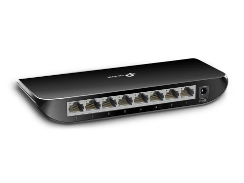 Коммутатор/ 8-port Desktop Gigabit Switch, 8 10/100/1000M RJ45 ports, plastic... фото 3