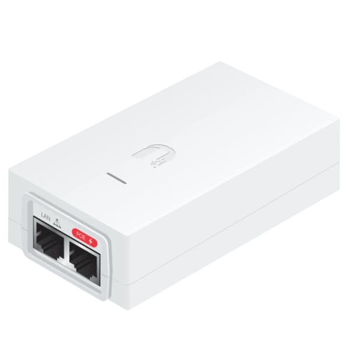 Инжектор/ Ubiquiti POE-48-24W-WH, 48V, 24W (0.5A) passive Power over Ethernet... фото 1