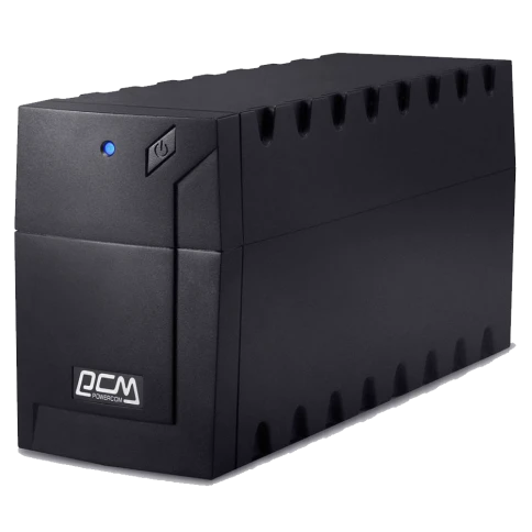 Источник бесперебойного питания (черный)/ Powercom RPT-600AP 360W, 3*IEC320, USB, RJ-45 фото 2