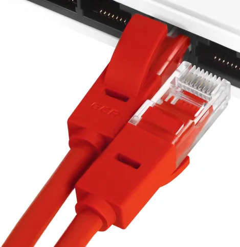Greenconnect RJ45(m) - RJ45(m) Cat. 5e U/UTP PVC 0.5м красный фото 1