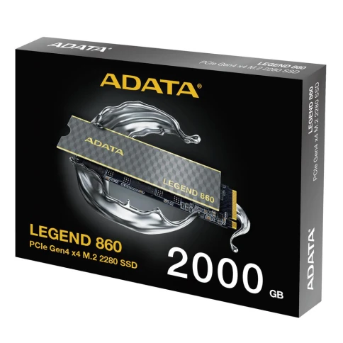 Твердотельный накопитель A-Data PCIe 4.0 x4 2TB SLEG-860-2000GCS Legend 860... фото 18