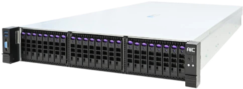 Серверная платформа/ 2U 8x 2.5" NVMe + 16x 2.5" SAS/SATA hot-swap (3x фото 1