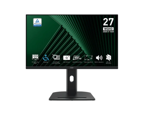 Монитор/ MSI PRO MP275QPG 27'', 2560x1440, IPS, 178x178, 300nit, 100Hz фото 1