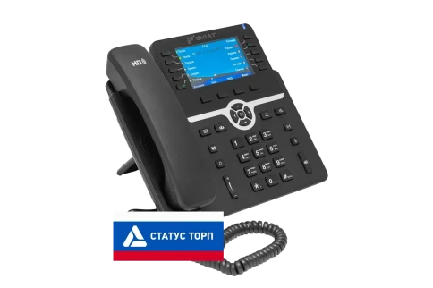 IP-телефон Flat-Phone B10: 20 SIP-аккаунтов, 2 порта 10/100/1000BASE-T фото 4