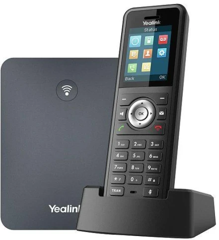 Телефон SIP Yealink W79P черный фото 1