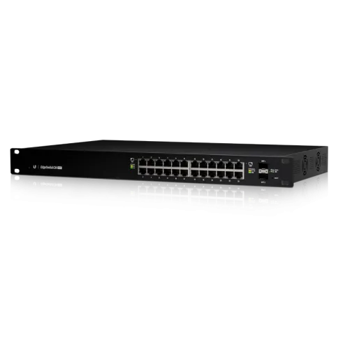 Коммутатор/ EdgeSwitch 24 PoE (250W) фото 1
