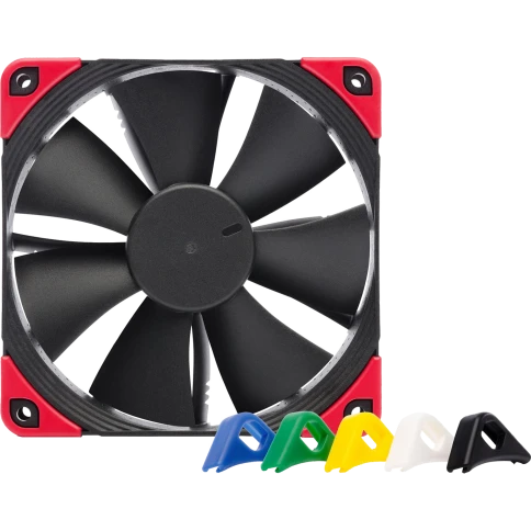 Кулер для корпуса/ Case Cooler Noctua NF-F12 PWM chromax.black.swap (120x120x25mm,... фото 1