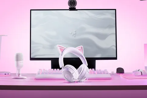 Razer Kraken Kitty V3 X White фото 6