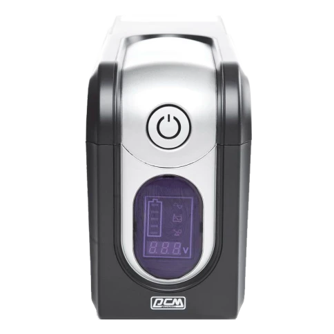 ИБП Powercom IMD-625AP, LCD, линейно-интерактивный, 625 ВA, 375 Вт, 3 розетки IEC320 C13 с резервным питанием,  2 розетки IEC320 C13 с фильтрацией, USB, защита RJ45/RJ11, ШхГхВ 105х334х168мм, 6.3 кг/ UPS Powercom IMD-625AP, LCD, Line Interactive, 625VA, 3 фото 2