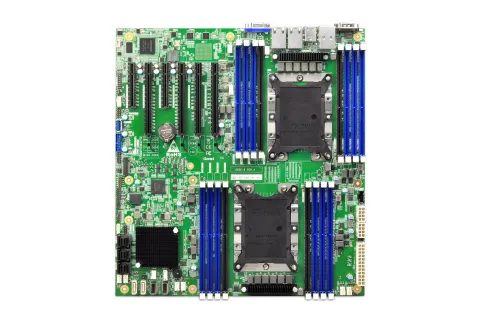 Серверная материнская плата/ Gooxi G2DE-B EATX dual socket motherboard; 304.8mm(L)*330.2mm(W) -support Intel XEON 1st and 2nd gen processor; TDP 205W; 16*DDR4 ECC RDIMM/LRDIMM slots; 6*PCIe 3.0 slots( support 2*PCIe 3.0x8, 4*PCIe 3.0x16) фото 1