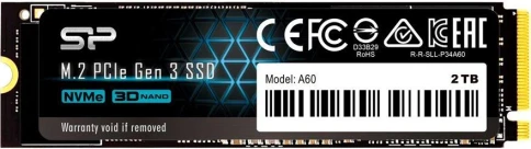 Твердотельный накопитель Silicon Power PCIe 3.0 x4 2TB SP002TBP34A60M28 M-Series... фото 1