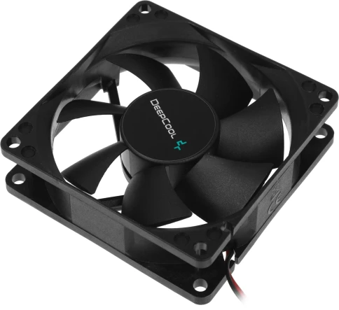 Вентилятор для корпуса Deepcool XFan 80 80х80x25 черный 4-pin (Molex)... фото 2