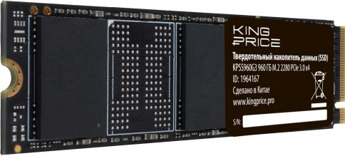 Твердотельный накопитель KingPrice PCIe 3.0 x4 960GB KPSS960G3 M.2 2280... фото 4