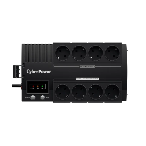 ИБП CyberPower BS650E NEW линейно-интерактивный 650ВА/390Вт, 4+4 евророзетки, USB/ UPS Line-Interactive CyberPower BS650E NEW 650VA/390W USB (4+4 EURO) фото 5