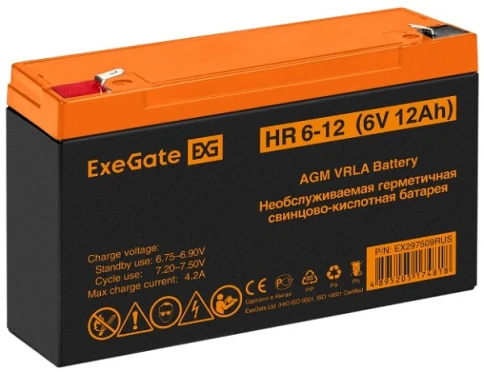 Батарея Exegate HR 6-12 фото 1