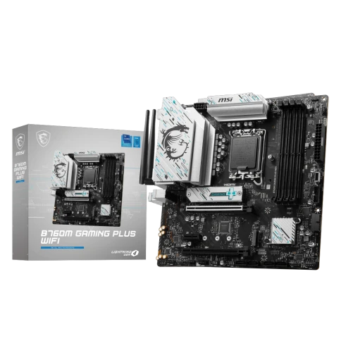 Материнская плата/ MB MSI INTEL B760 s1700, 4xDDR5(256GB), 2xHDMI 2.1/ фото 1