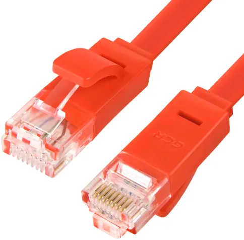 Greenconnect RJ45(m) - RJ45(m) Cat. 6 U/UTP PVC 0.25м красный фото 1