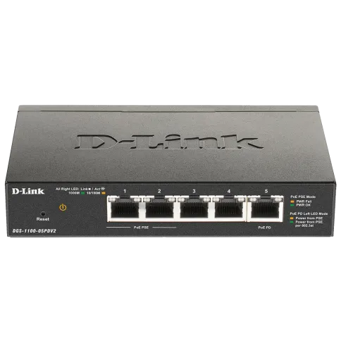 Коммутатор/ EasySmart L2 Switch 4х1000Base-T (2x1000Base-T PoE), 1x100 фото 1
