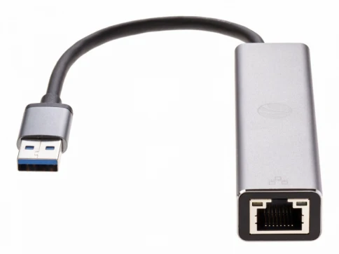 Переходник/ Переходник USB 3.0 -->RJ-45 1000Mbps+3 USB3.0, Aluminum Shell, 0.2м... фото 1