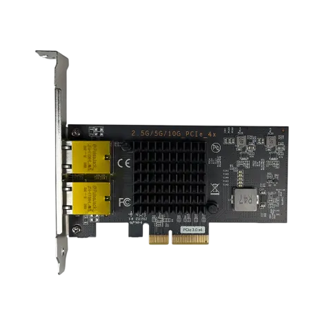 Сетевой адаптер/ Сетевой адаптер PCI-E x4, Intel X550AT2, 2x10GBase-T/ фото 1