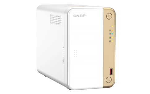 Сетевое хранилище без дисков/ channel QNAP TS-262-4G NAS 2 HDD trays, фото 3