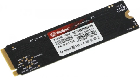 Твердотельный накопитель Kingspec PCIe 3.0 x4 512GB NE-512 M.2 2280... фото 2