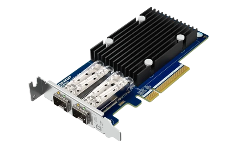 Сетевая карта/ QNAP QXG-10G2SF-X710 LAN Expansion Card, PCIe Gen3 x8, фото 5