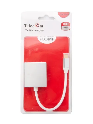 Telecom USB 3.2 Type-C (m) to VGA (f) фото 4
