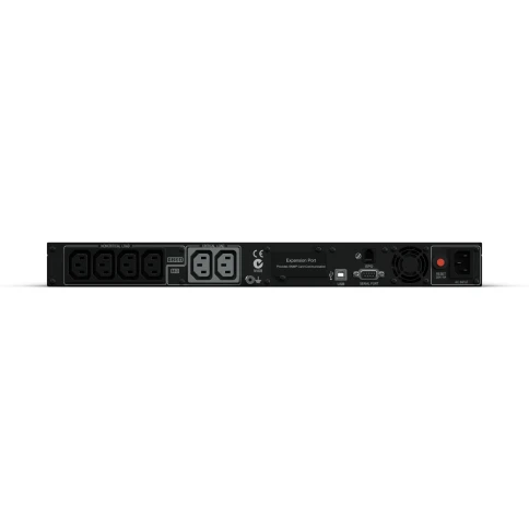 ИБП CyberPower PR1000ELCDRT1U, Rackmount, Rackmount, Line-Interactive, 1000VA/800W, 6 IEC-320 С13 розеток, USB&Serial, SNMPslot, LCD дисплей, Black, 0.6х0.55х0.15м., 24.4кг./ UPS Line-Interactive CyberPower PR1000ELCDRT1U 1000VA/800W USB/RS-232/EPO/SN фото 5