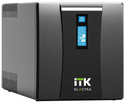 ITK ELECTRA ET ИБП 1,2кВА/720Вт с АКБ 2х7AH USB фото 1