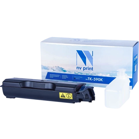 Тонер-картридж NVP NV-TK-590 Black для Kyocera FS-C5250DN/ C2026MFP фото 1