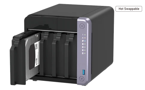 Сетевое хранилище без дисков/ SMB QNAP TS-432X-4G 4-bay 3.5" desktop N фото 6