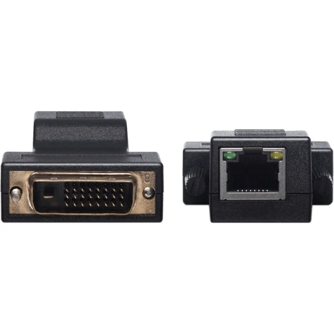 Передатчик/ SC&T Комплект для передачи DVI-сигнала по витой паре CAT5e/6,... фото 1