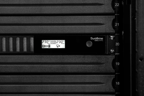 ИБП Systeme Electric Smart-Save SMT 750 ВА, монтаж в стойку 1U, 230 В, 4 розетки IEC C13, SmartSlot, AVR, LCD, USB HID фото 17
