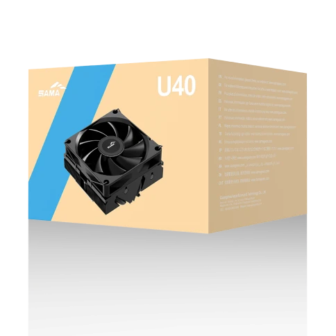 Кулер для процессора/ CPU Cooler SAMA U40 (130W, 4-pin PWM,... фото 8
