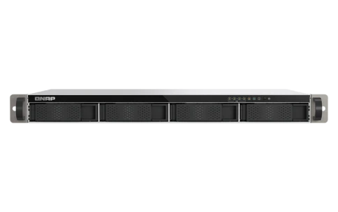 Сетевое хранилище/ channel QNAP Network RAID drive, 4 3.5"/2.5" compar фото 1