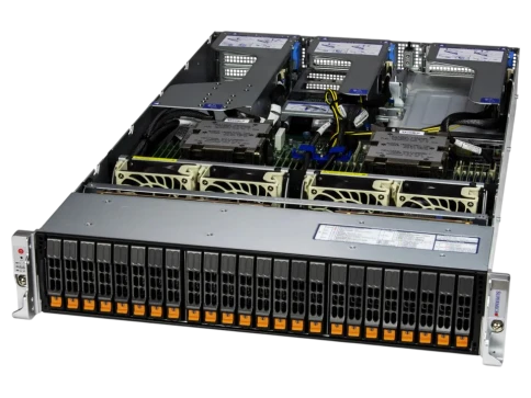 Серверная платформа/ Server AS-2125HS-TNR (bundle3): 2U / 2x AMD EPYC фото 1