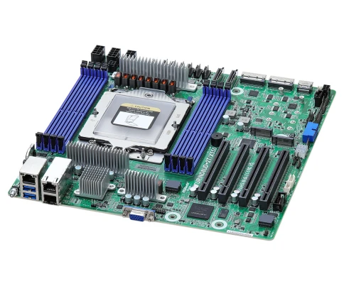 Материнская плата/ ASRock TURIND8UD-2T/X550, Deep Micro-ATX, 1x SP5 (L фото 4