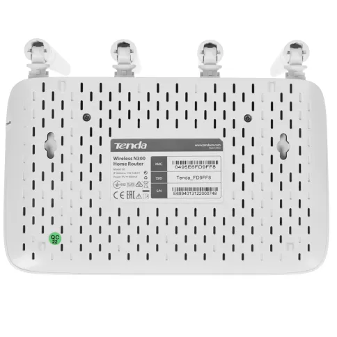 Маршрутизатор/ Tenda F6 Wi-Fi роутер N300, до 300 Мбит/с на 2,4 ГГц, L фото 6
