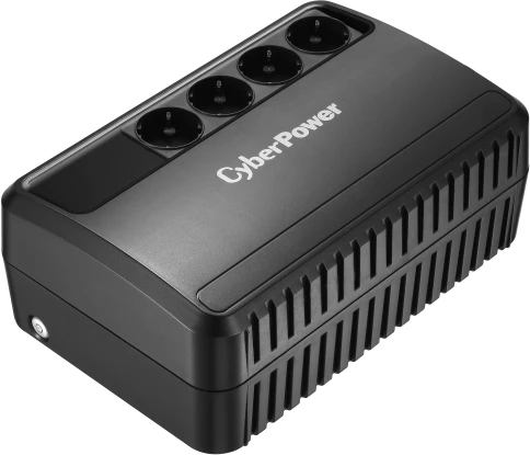ИБП CyberPower BU1000E, Line-Interactive, 1000VA/600W, 4 Schuko розетки, Black, 0.4х0.3х0.3м., 7.8кг./ UPS Line-Interactive CyberPower BU1000E 1000VA/600W (4 EURO) фото 5