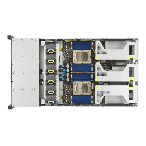 Серверная платформа/ ASUS RS720A-E13-RS24G, 2U, 2x  SP5 (LGA 6096P) TD фото 8