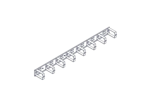 Вертикальный кабельный организатор Systeme Electric, серия Uniprom, 2x фото 5