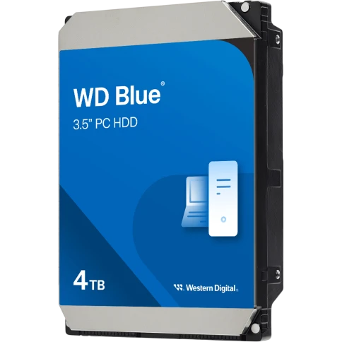 Жесткий диск/ HDD WD SATA3 4TB Blue 5400 RPM 128Mb... фото 1