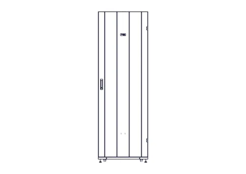 Шкаф Systeme Electric, серия Uniprom, 48U-750/1070, боковые панели 4шт фото 7