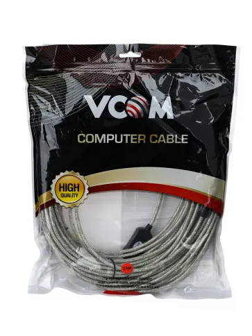 VCOM USB 2.0 Type-AM - USB 2.0 Type-AF 25м фото 2