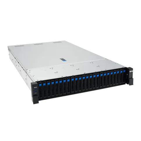 Серверная платформа/ ASUS RS720A-E13-RS24G, 2U, 2x  SP5 (LGA 6096P) TDP 360W, 24x DDR5 6400, 24 x 2.5" hsb NVME, 6 x PCIe gen5 x8, 2x PCIe gen5 x16, 2x OCP3.0 gen5 x16 (SFF), no LAN, 1+1 Redundant 3200W фото 2