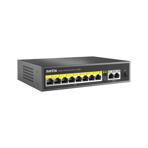 Коммутатор/ Коммутатор Netis P110GH (L2) 8x100Мбит/с 2x1Гбит/с 1SFP 8P фото 3
