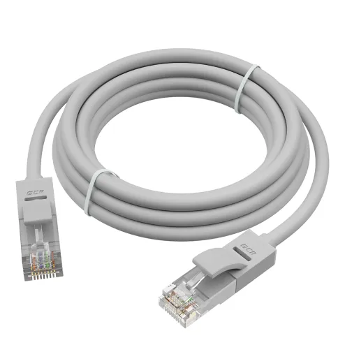 Greenconnect RJ45(m) - RJ45(m) Cat. 5e UTP  8м серый фото 3