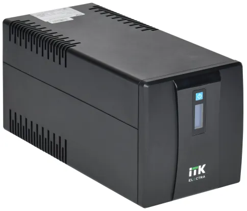 ITK ELECTRA ET ИБП 1,2кВА/720Вт с АКБ 2х7AH USB фото 1