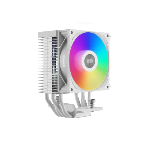 Кулер для процессора/ CPU Cooler PCCooler R400 ARGB WH (180W, 4-pin PW фото 2